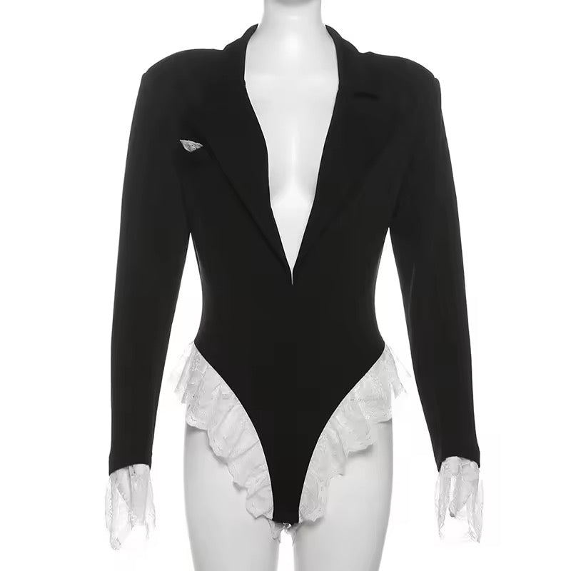 MAJESTE Dantel Detaylı Blazer