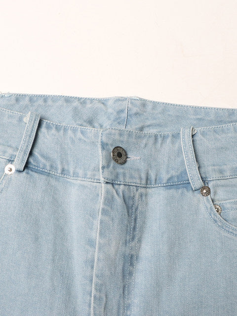 BLEND File Paça Detaylı Yüksek Bel Jean