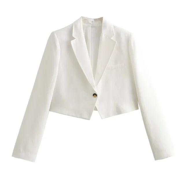 ESSENTIAL Kısa -Blazer Ceket - LuxOcean