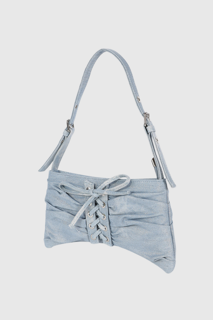 CORSETTA Bağcık Detaylı Mini Çanta