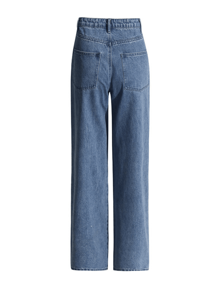 GLEAM Parlak Taş Detaylı Jean