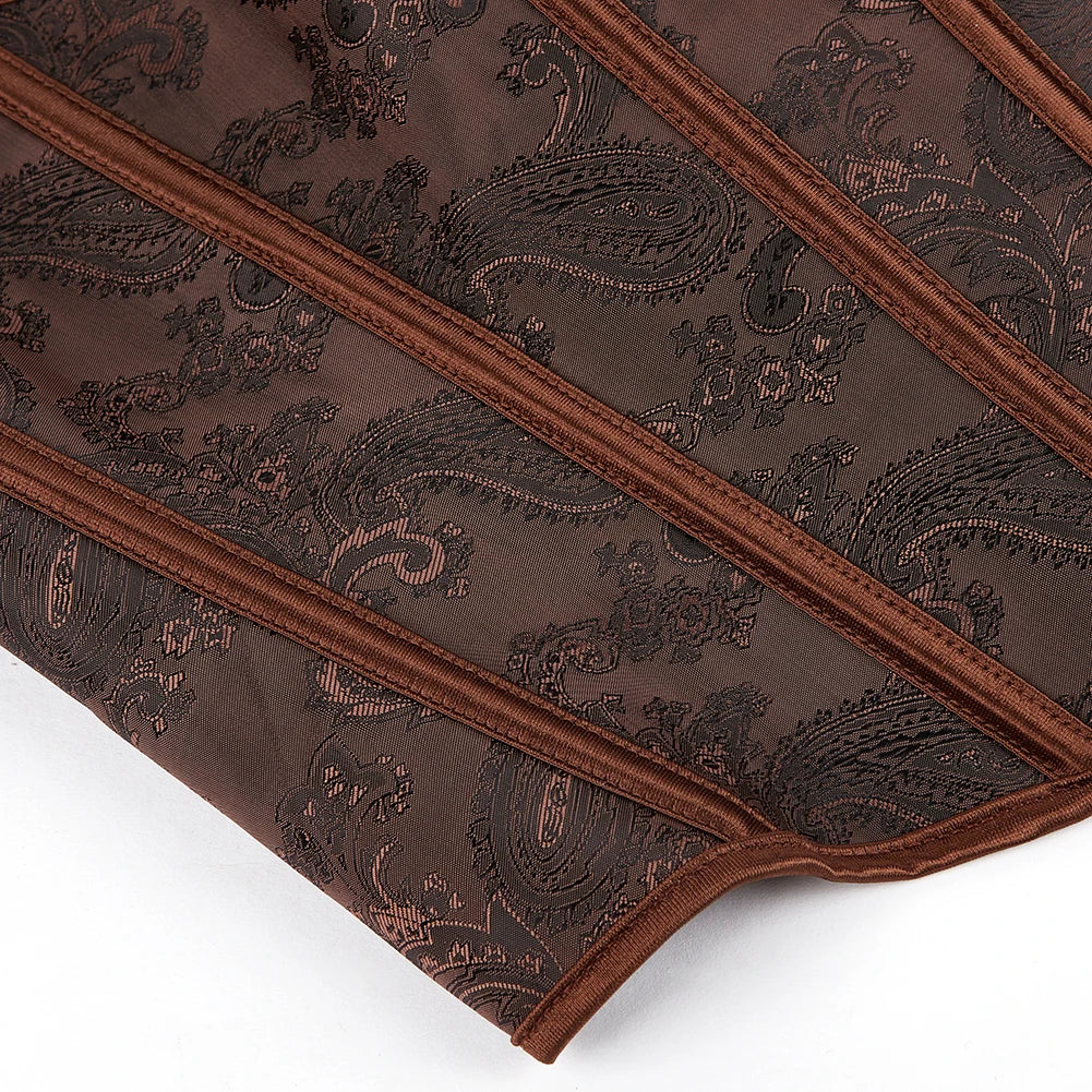 EMBERLYN Paisley Desenli Halter Yaka Büstiyer