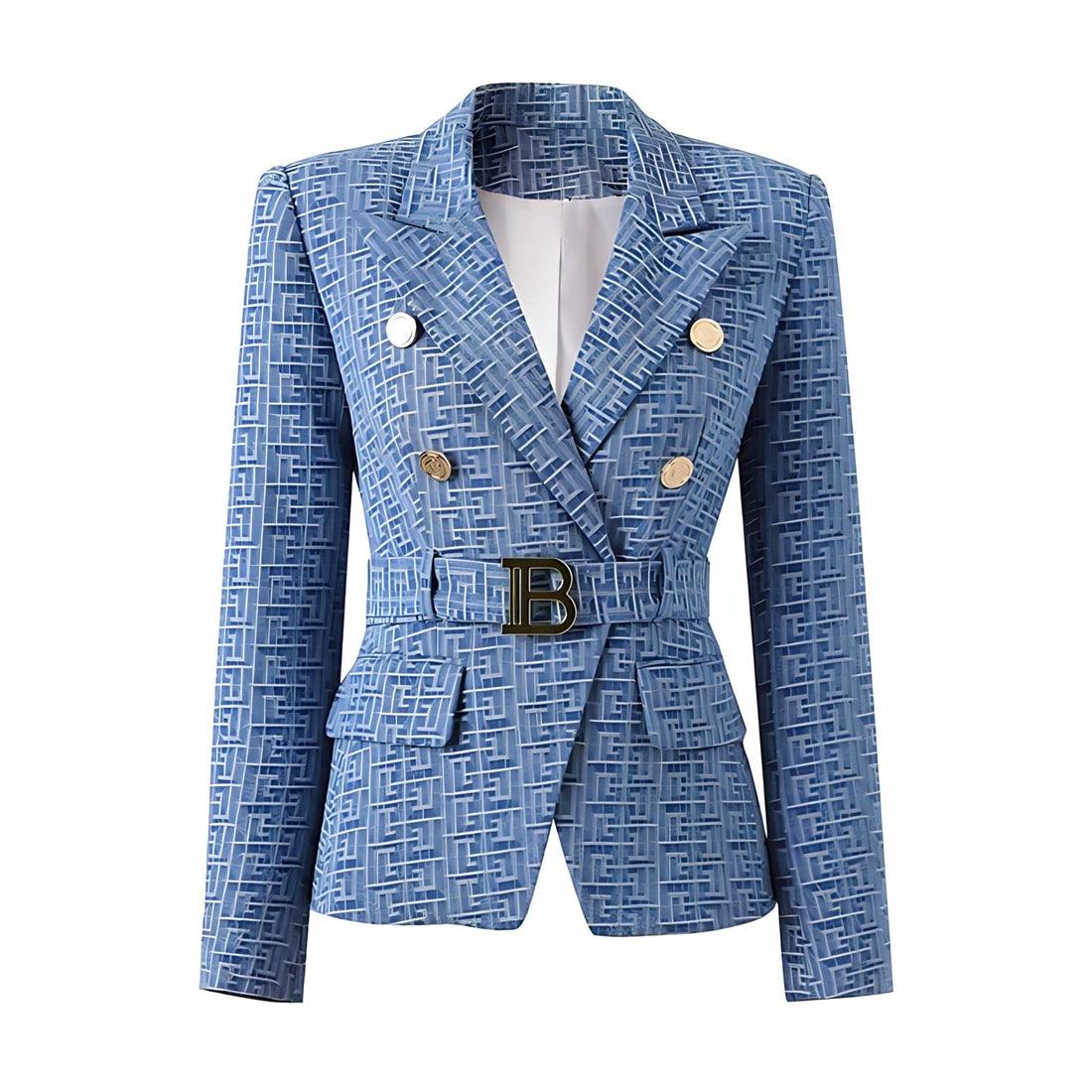 The B Kemerli -Blazer Ceket - LuxOcean