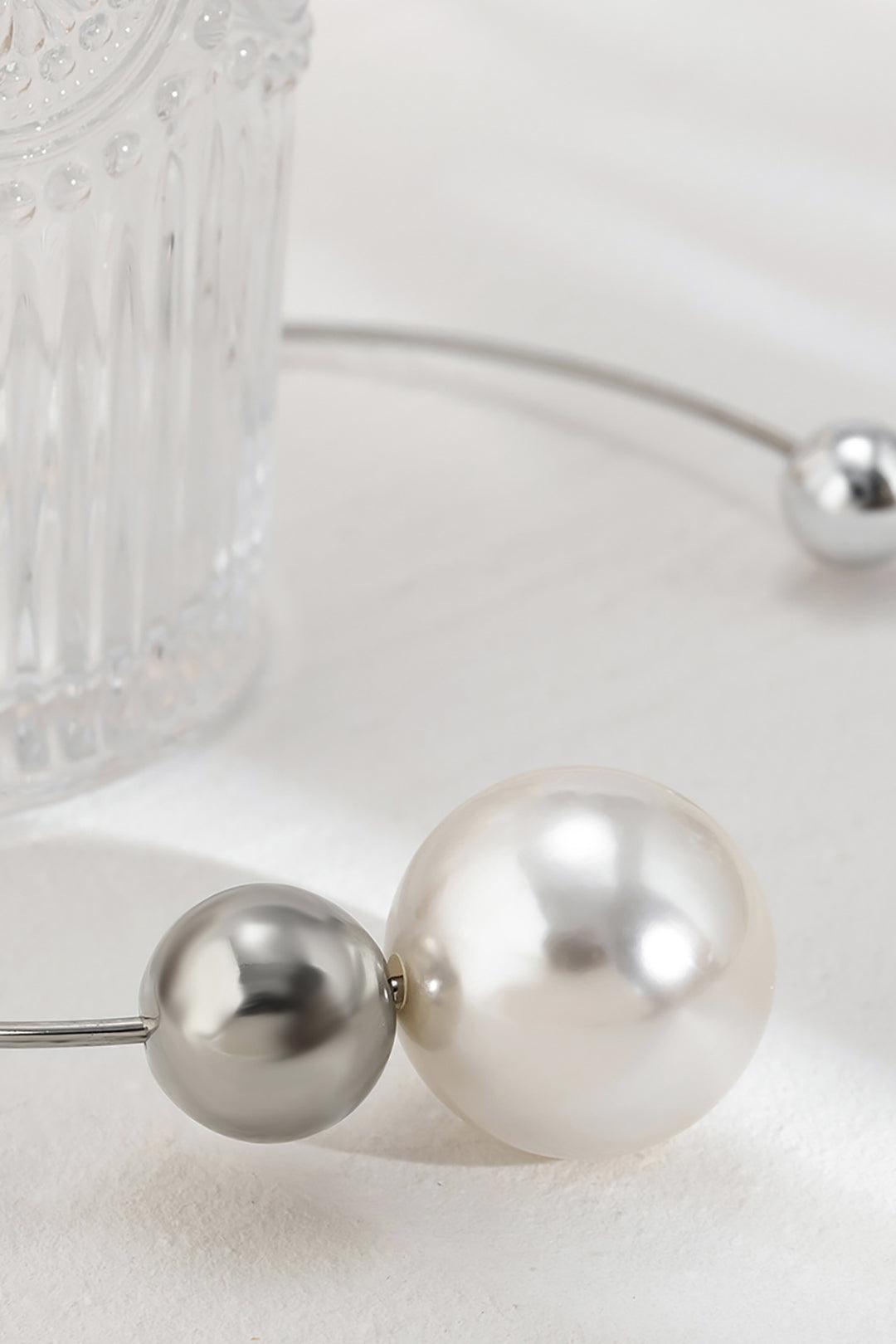 PEARL - Kolye Gümüş ve Altın