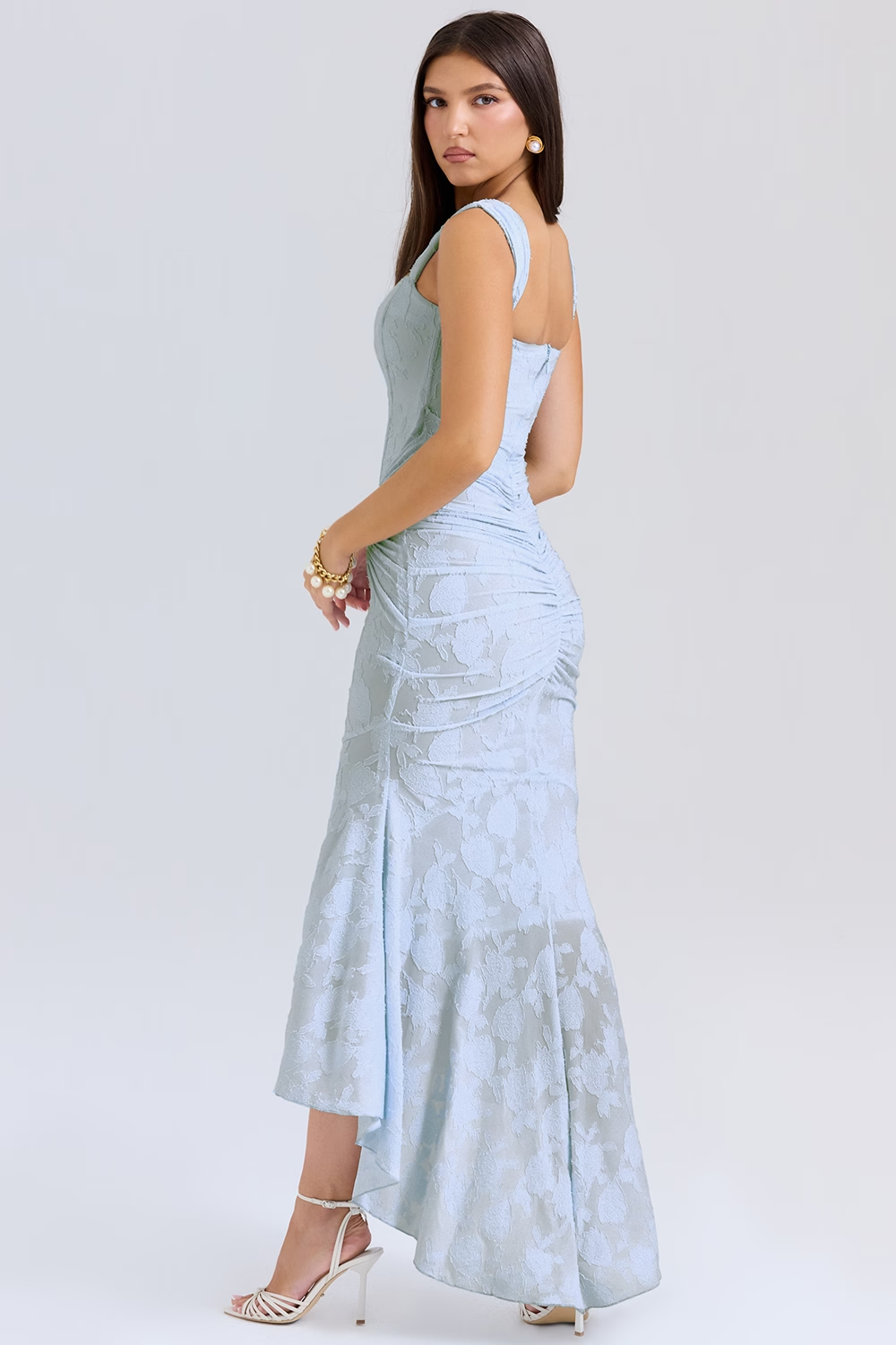 KATERİNA - Vintage  Çan Çiçeği Elbise